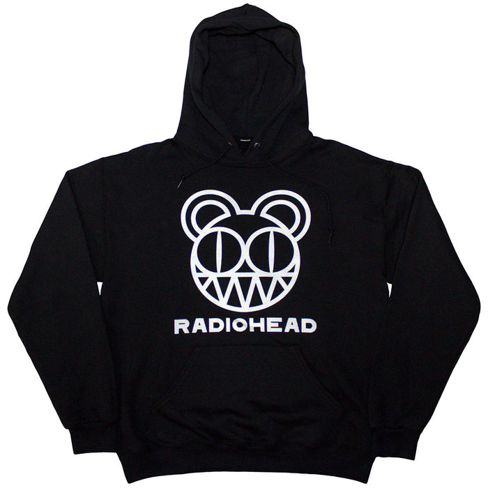 Radiohead Bearhead Black X-Large Hoodie