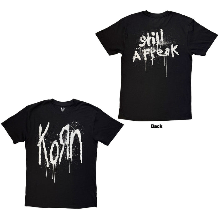 Korn Still A Freak Black Large T-Shirt