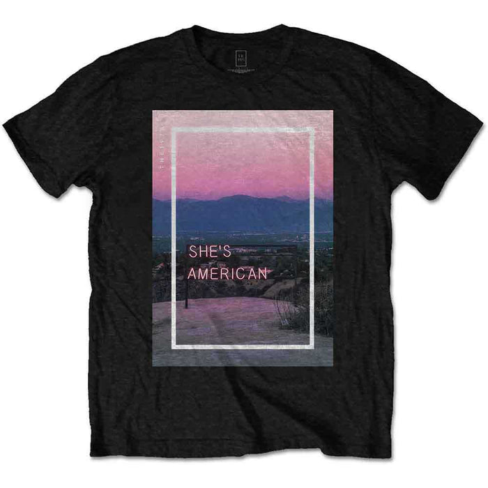 The 1975 She's American Black X-Large T-Shirt