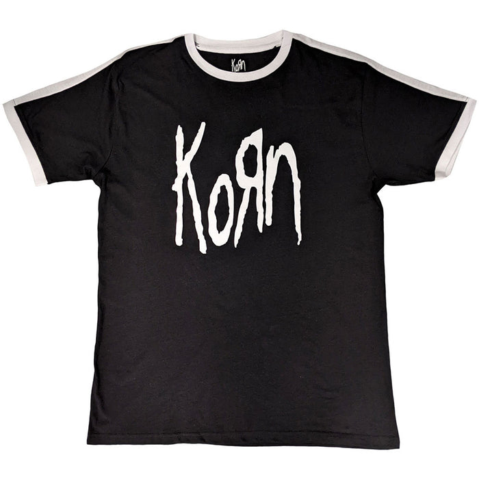 Korn Black XL Ringer T-Shirt