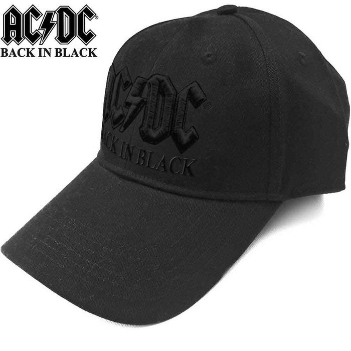 AC/DC Back In Black Baseball Cap