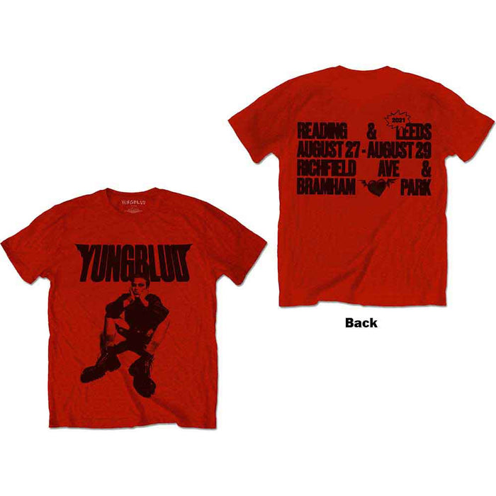 Yungblud R-U-OK? Print Red XX-Large T-Shirt