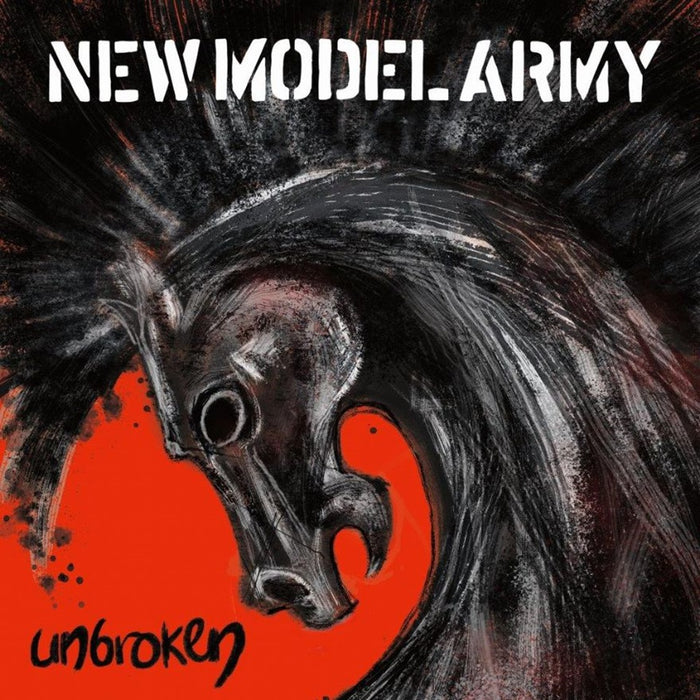 New Model Army Unbroken Vinyl LP Red Colour 2024