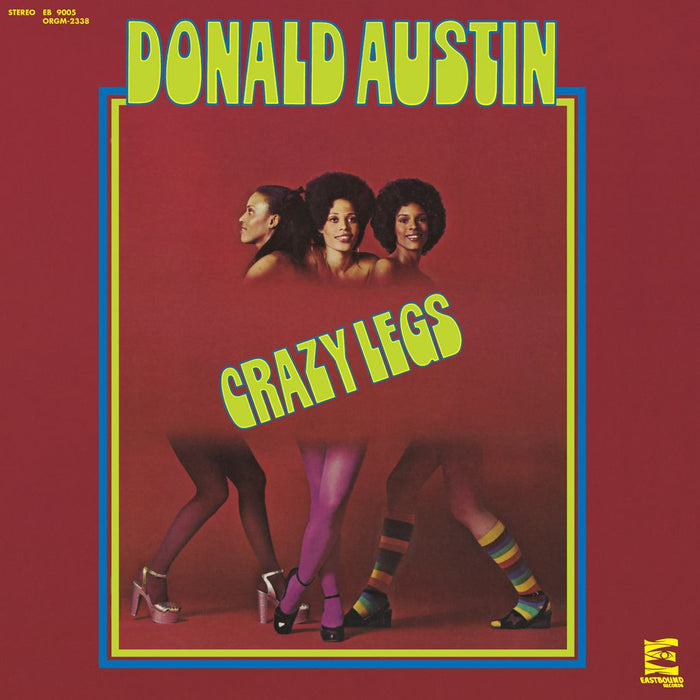 Donald Austin Crazy Legs (2026 Remastered) Vinyl LP Red Colour RSD Black Friday 2026 Due out 27/11/26