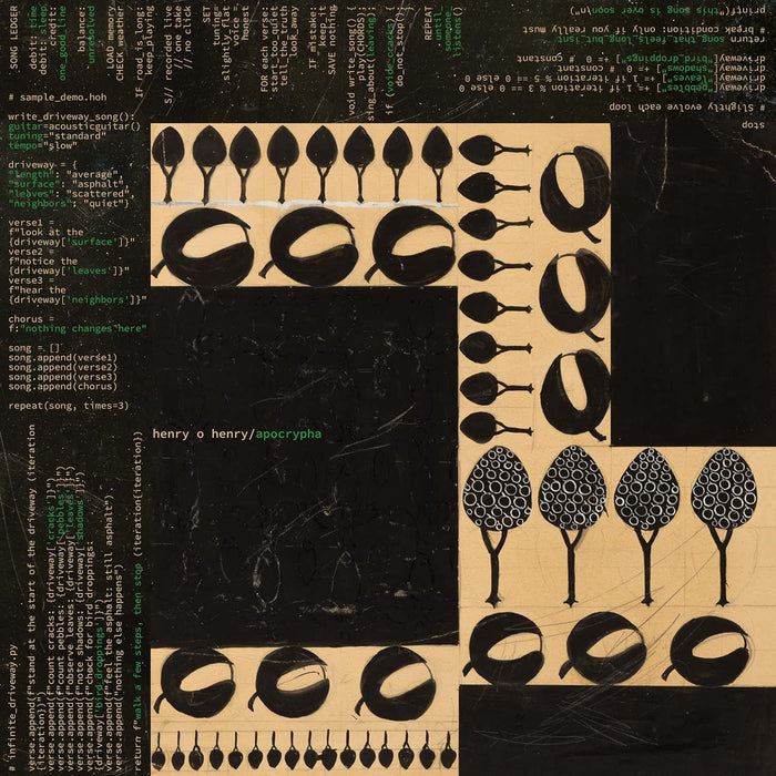 henry o henry Apocrypha Vinyl LP Due Out 18/09/26