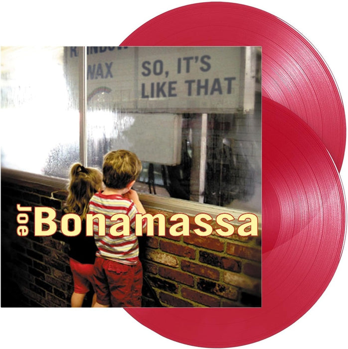 Joe Bonamassa So, It's Like That Vinyl LP Red Colour 2023