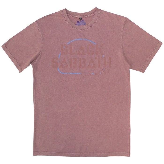 Black Sabbath Never Say Die Red Medium T-Shirt