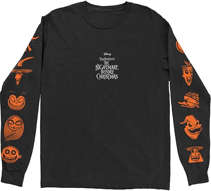 The Nightmare Before Christms Long Sleeve M Christmas T-Shirt