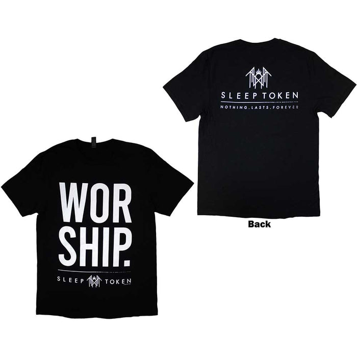 Sleep Token Worship Black Large T-Shirt