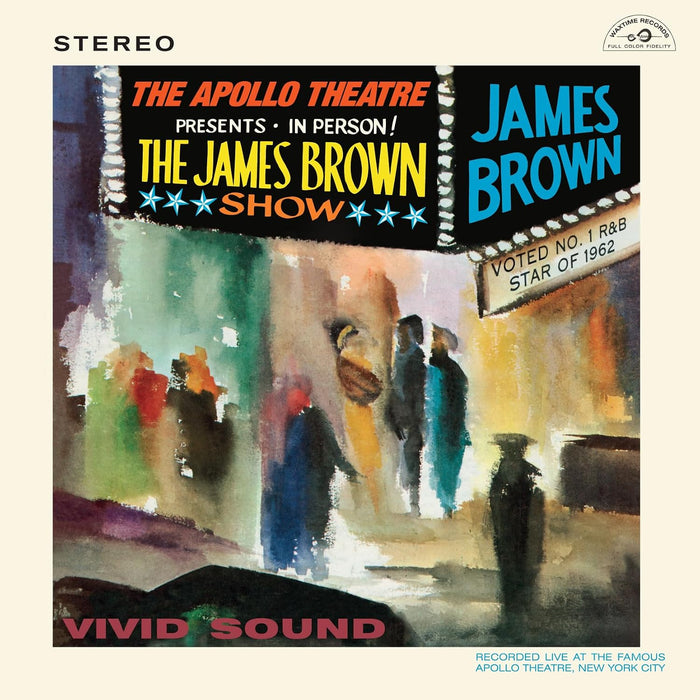 James Brown Live At The Apollo Vinyl LP Red Colour Due Out 23/10/26