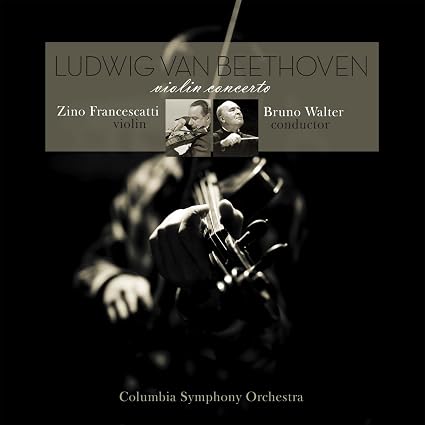 Zino Francescatti, Columbia Symphony Orchestra & Bruno Walter Beethoven: Violin Concerto Vinyl LP Solid Gold Colour 2026