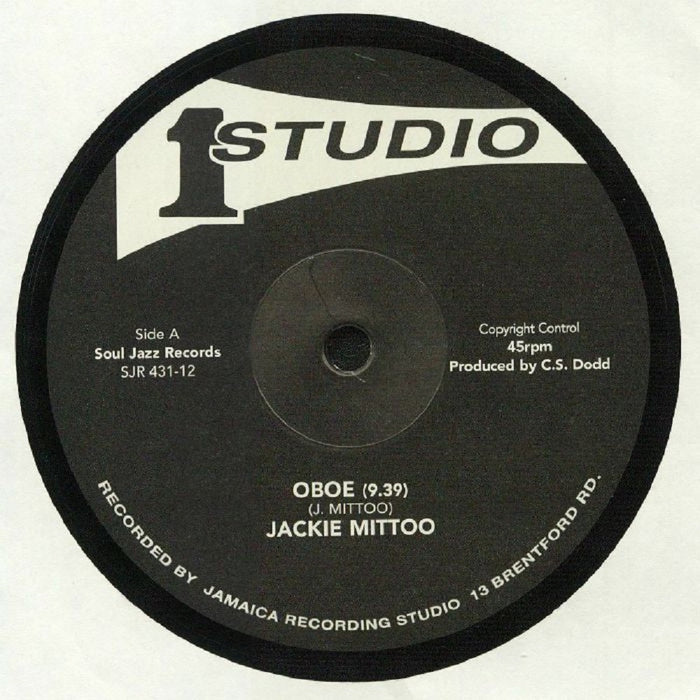 Jackie Mittoo Oboe / Wall Street 12" Vinyl Single 2020