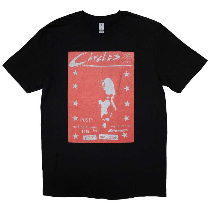 Post Malone Circles Live Black X-Large T-Shirt
