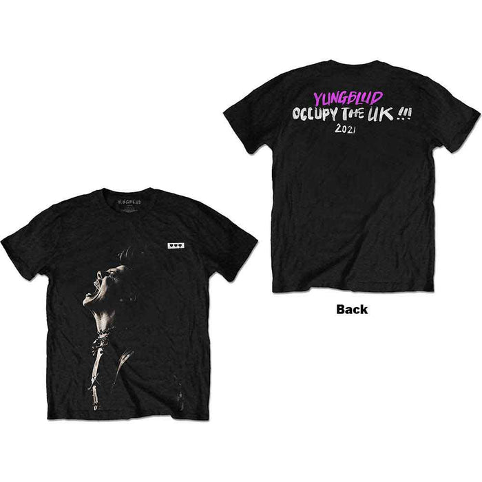 Yungblud Occupy the UK Black Small T-Shirt