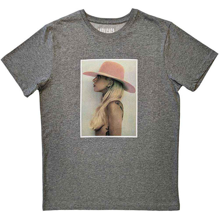 Lady Gaga Joanne Grey Large T-Shirt