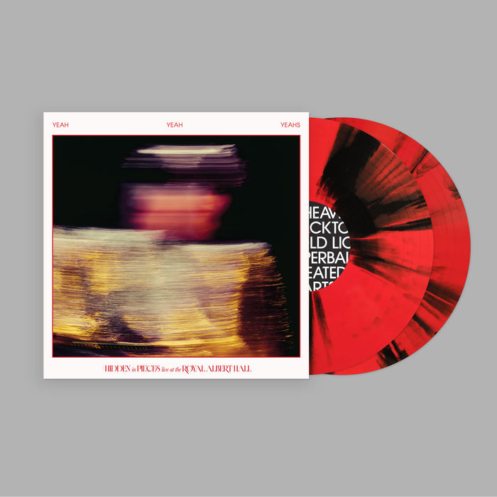 Yeah Yeah Yeahs Hidden in Pieces: Live (at the Royal Albert Hall) Vinyl LP Bullseye Splatter Colour