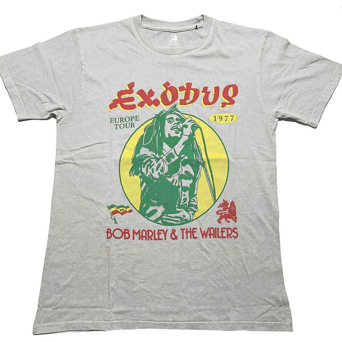 Bob Marley 1977 Tour Grey X-Large T-Shirt