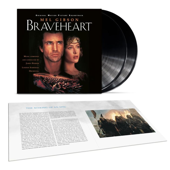 Braveheart Original Motion Picture Soundtrack Vinyl LP 2025