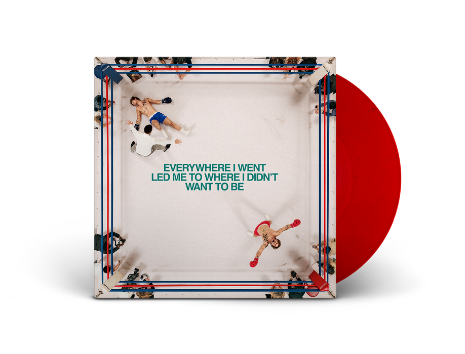 Tom Grennan Everywhere I Went Led Me to Where I Didn't Want to Be Vinyl LP Red Colour 2025