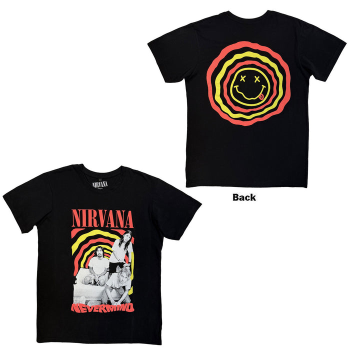 Nirvana Nevermind Bath Tub Black Medium T-Shirt