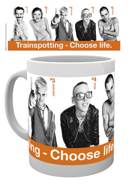 Trainspotting Cast Mug