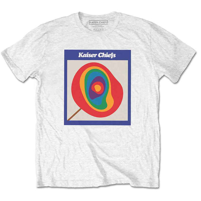 Kaiser Chiefs Lollipop White XL T-Shirt