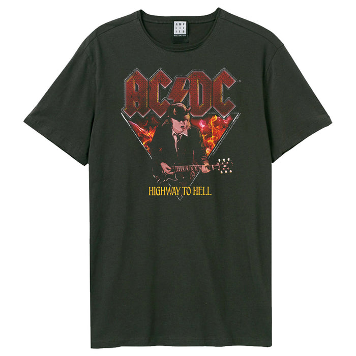 AC/DC Highway To Hell Charcoal Large T-Shirt