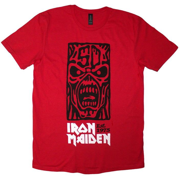 Iron Maiden Est. 1975 Red Large T-Shirt