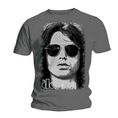 The Doors Summer Glare Grey Large T-Shirt