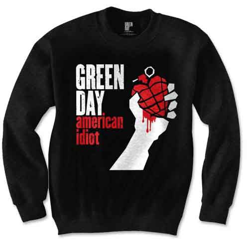 Green Day American Idiot X-Large Sweatshirt