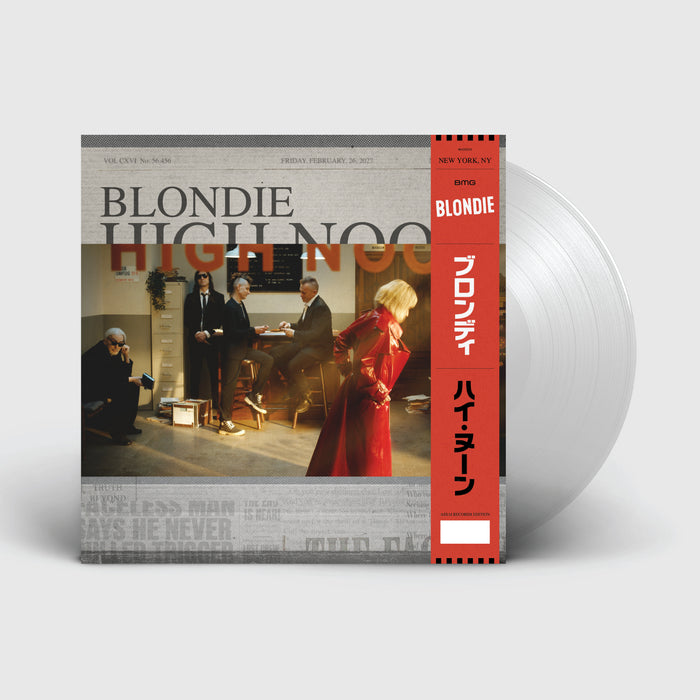 Blondie High Noon Vinyl LP Signed Assai Obi Edition Clear Colour 2026