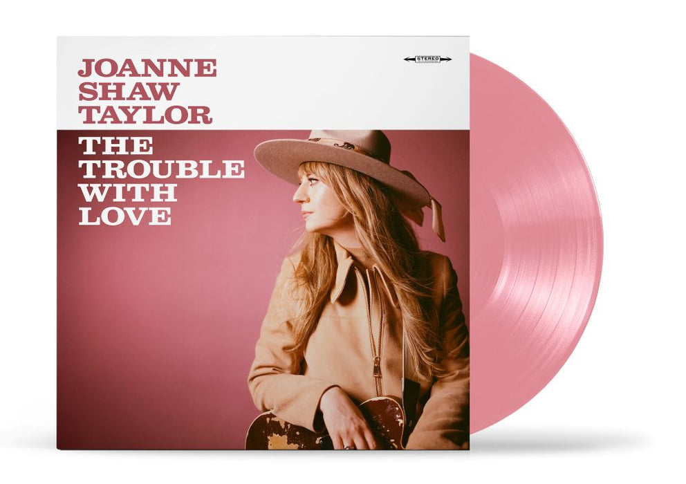 Joanne Shaw Taylor The Trouble With Love Vinyl LP Dusty Rose Colour Due Out 23/10/26