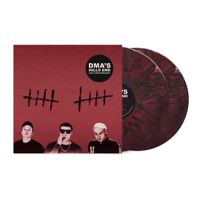 DMA's Hills End Vinyl LP Red, Black & White Marble Colour 2026