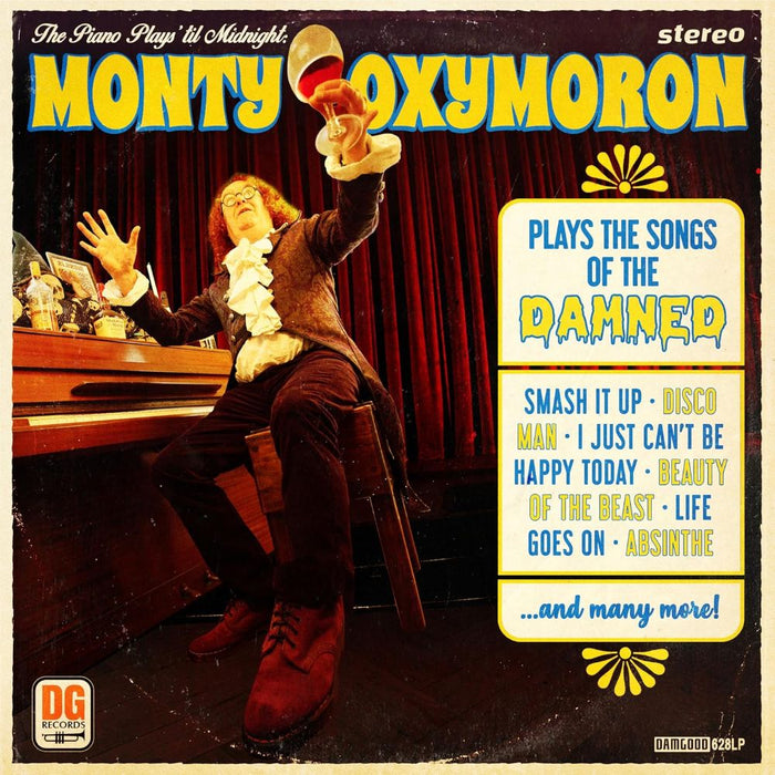Monty Oxymoron The Piano Plays 'til Midnight: Monty Oxymoron Plays The Songs of The Damned Vinyl LP 2025