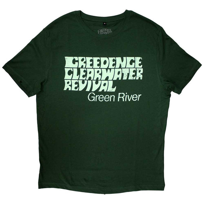 Creedence Clearwater Revival Green River Irish Green Medium T-Shirt