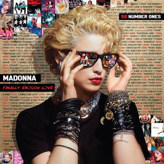 Madonna Finally Enough Love: Fifty Number Ones Vinyl LP Rainbow Edition 2023