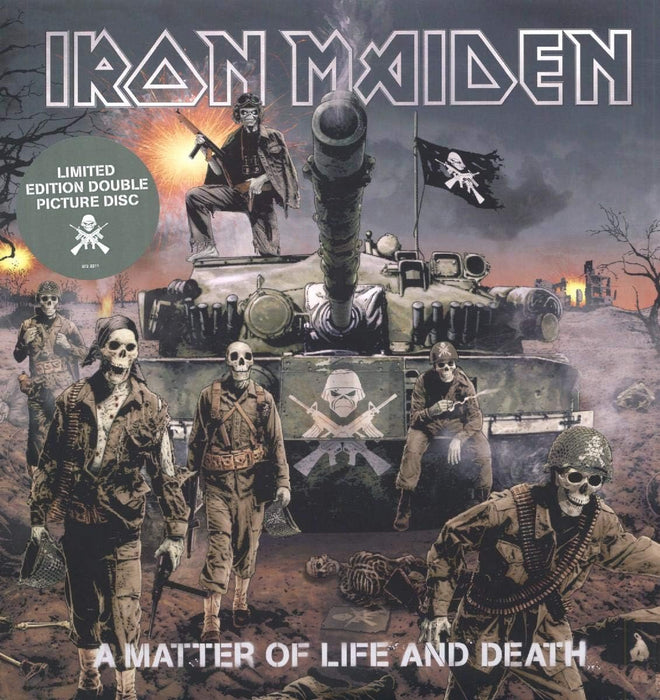 Iron Maiden A Matter of Life and Death Vinyl LP 2008