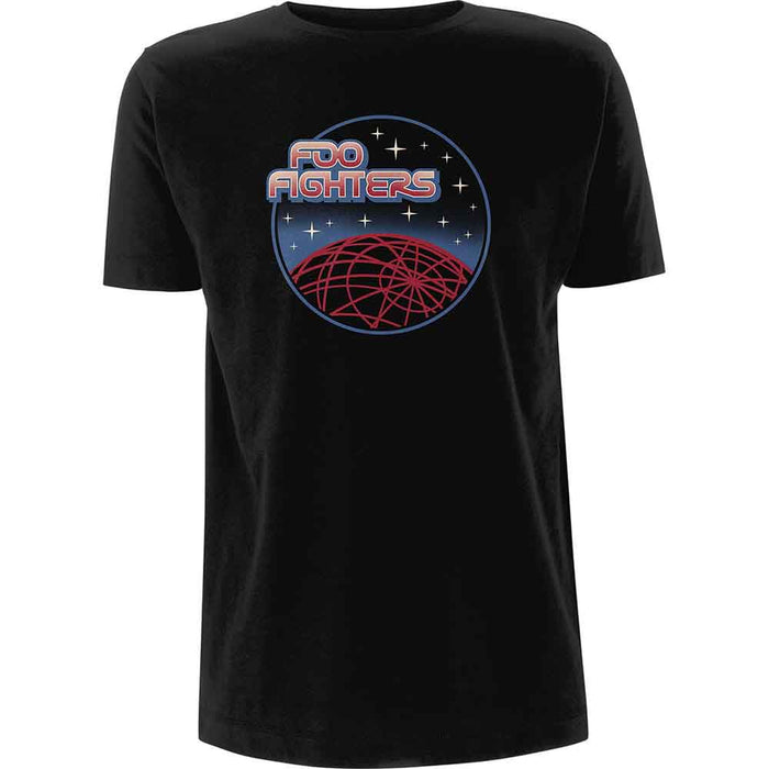 Foo Fighters Vector Space Black X-Large T-Shirt