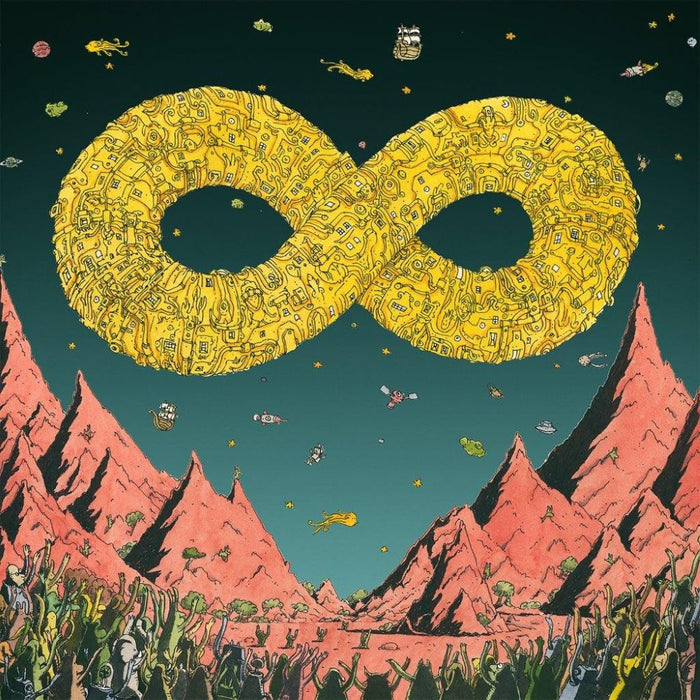 Dance Gavin Dance Mothership (10 Year Anniversary Edition) Vinyl LP Sea Blue Glitter Colour Due Out 24/07/26