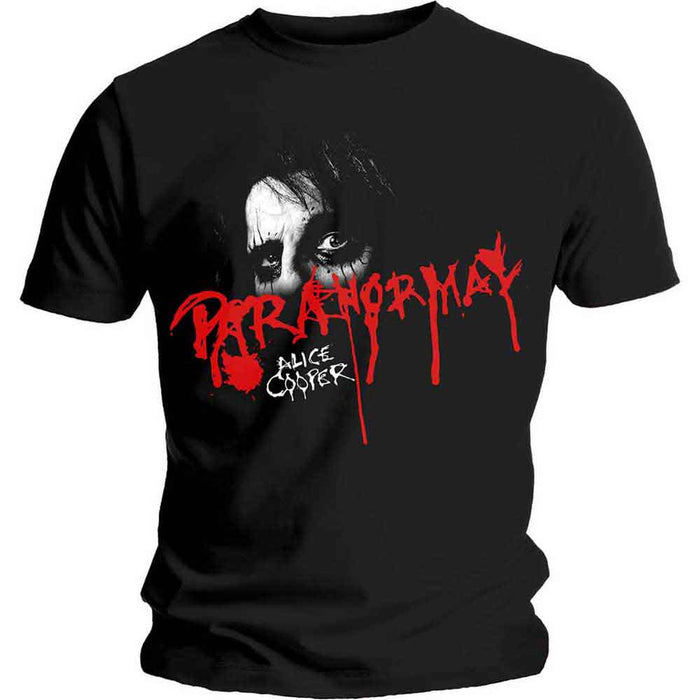 Alice Cooper Paranormal Eyes Black XX-Large T-Shirt