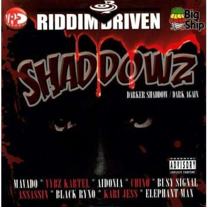 Shaddowz Riddim Driven Vinyl LP