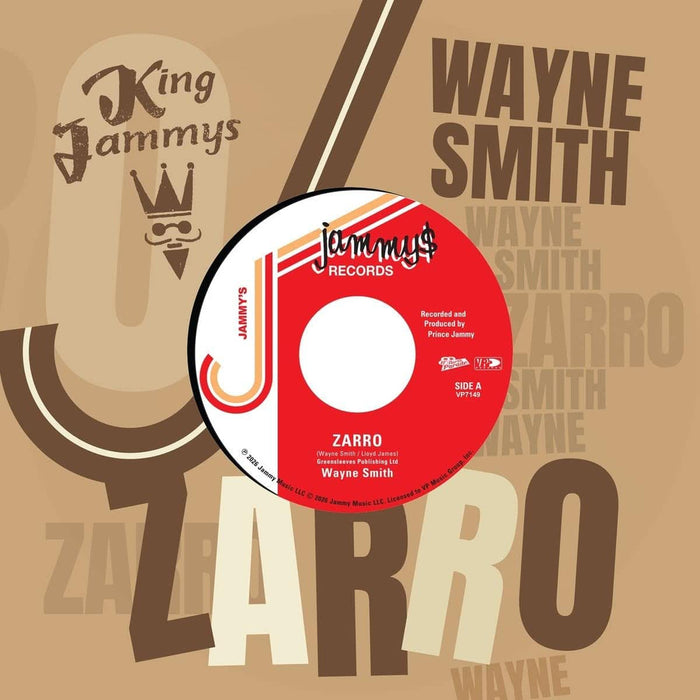 Wayne Smith&Prince Jammy Zarro (Zorro) 7"" Vinyl Single 2026