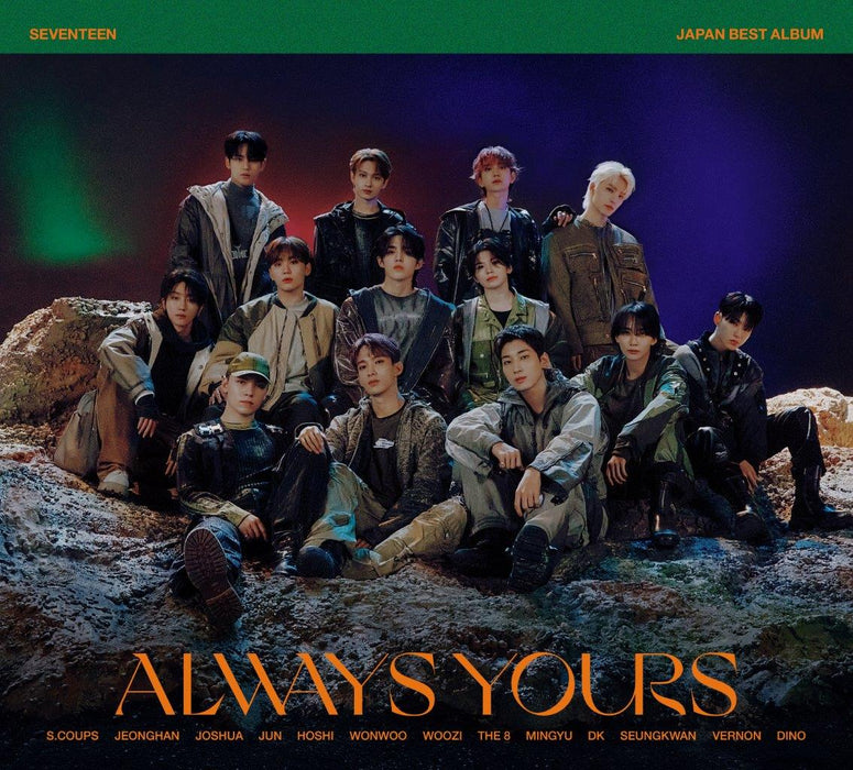 Seventeen Japan Best Album [Always Yours] Limited Edition B CD 2023