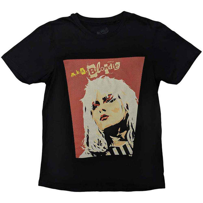 Blondie AKA Pop Art Black Medium T-Shirt