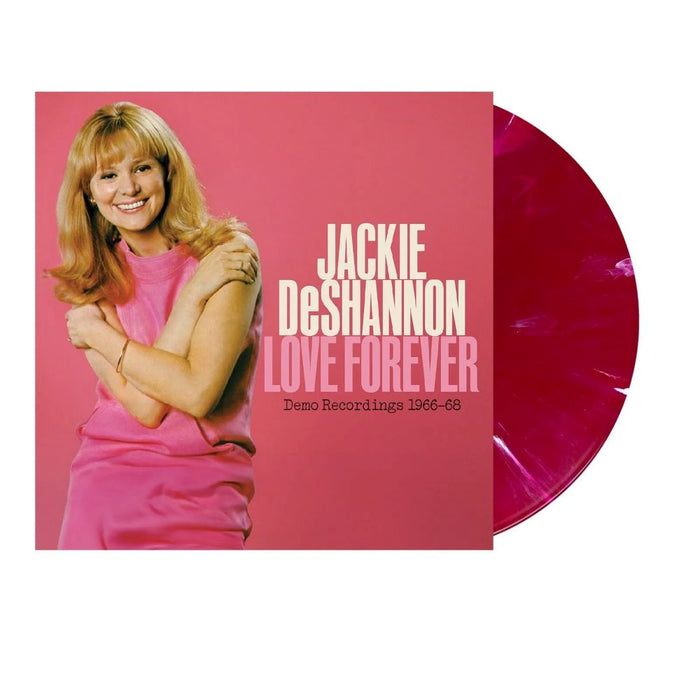 Jackie Deshannon Love Forever - Demo Recordings 1966-1967 Vinyl LP Valentine Red w/White Swirl Colour RSD 2025