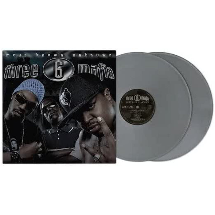 Three 6 Mafia Most Known Unknown Vinyl LP Silver Colour Due Out 14/08/26