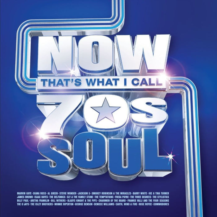 NOW That's What I Call 70s Soul Vinyl LP Blue Colour 2026
