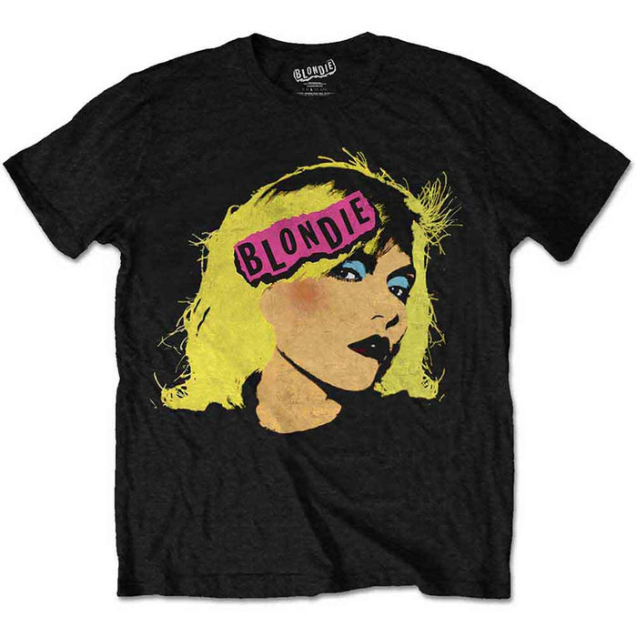 Blondie Punk Logo Black XX-Large T-Shirt