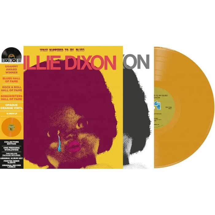 Willie Dixon What Happened to My Blues Vinyl LP Bright Orange Colour RSD 2025