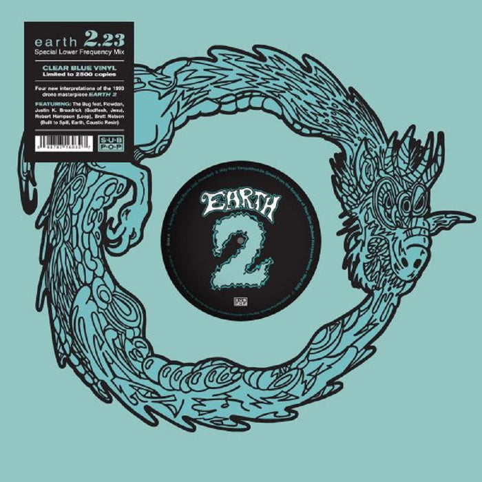 Earth Earth 2.23 Special Lower Frequency Mix Vinyl LP Glacial Blue Colour 2023